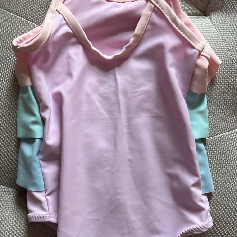 Carter's Pastel Layered Bathing Suit